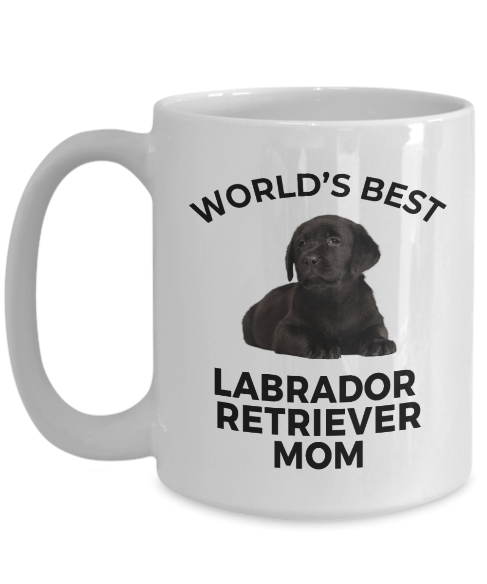 Labrador Retriever Black Puppy Dog Mom Coffee Mug