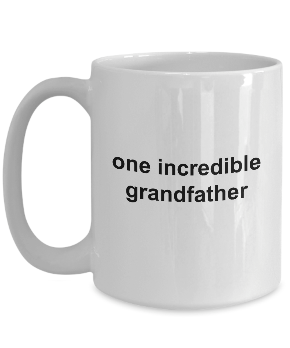 One Incredible Grandfather Coffee Mug
