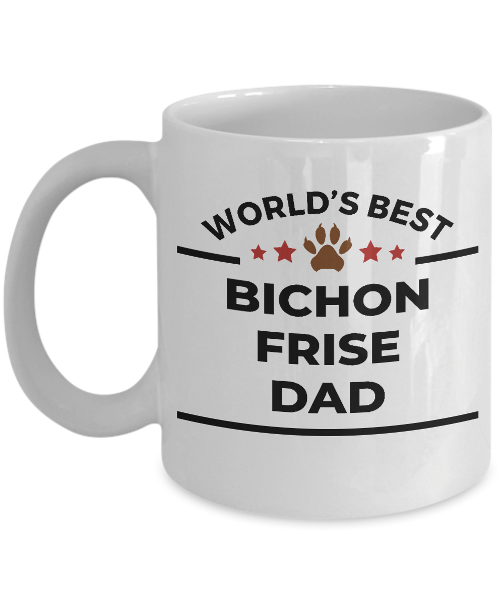 Bichon Frise Dog Dad Coffee Mug