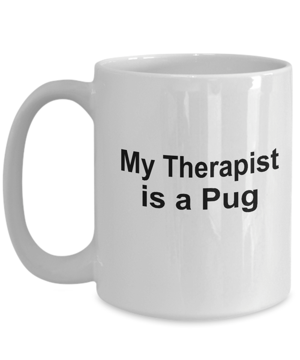 Pug Dog Therapist Coffee Mug