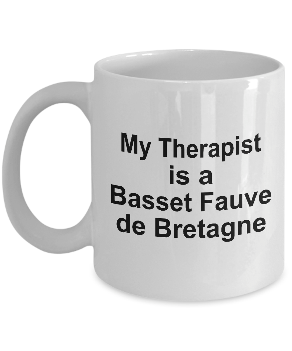 Basset Fauve de Bretagne Dog Therapist Coffee Mug