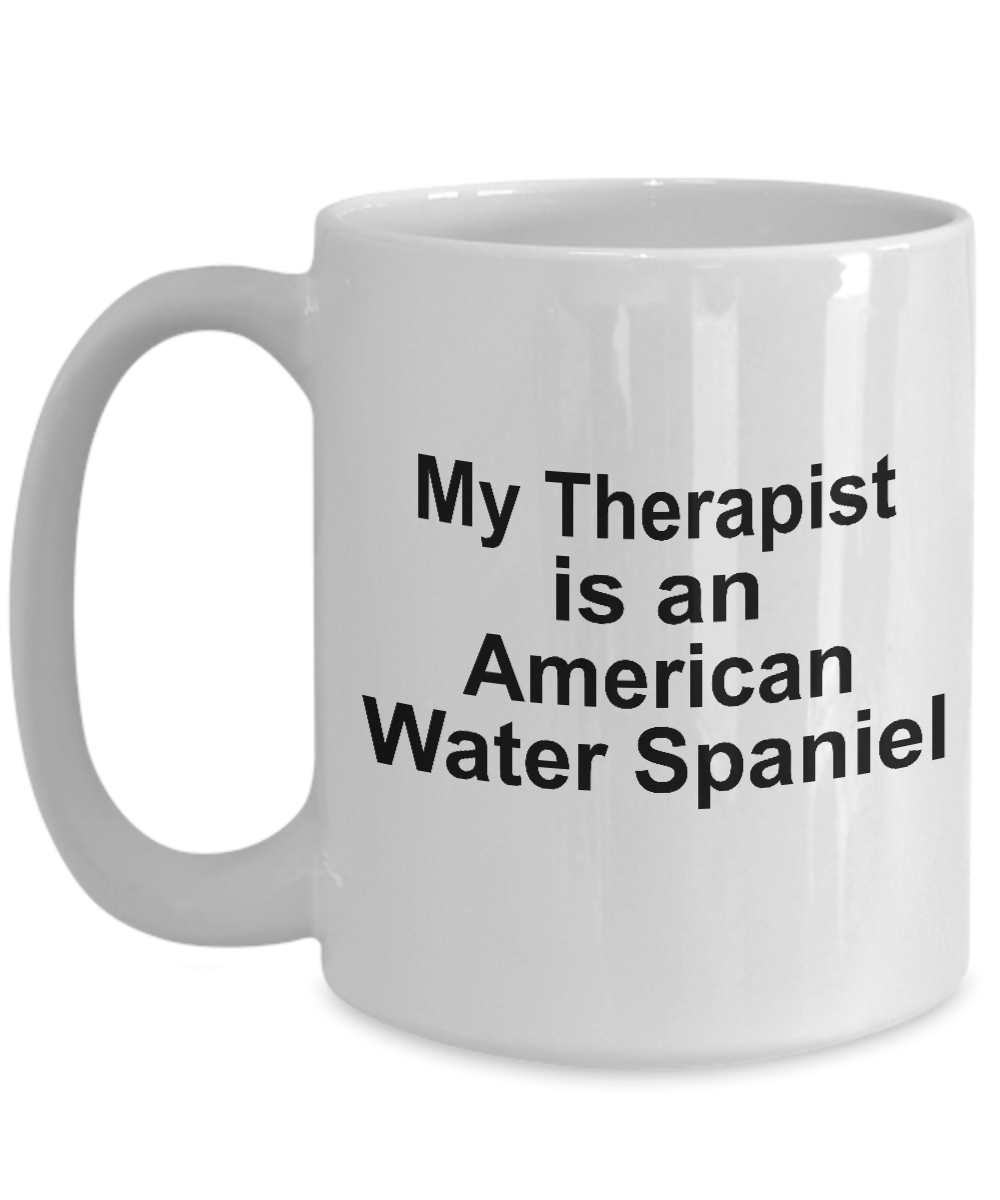 American Water Spaniel Dog Therapist Coffee Mug