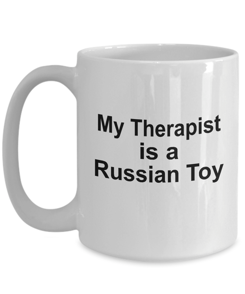 Russian Toy Dog Therapist Coffee Mug