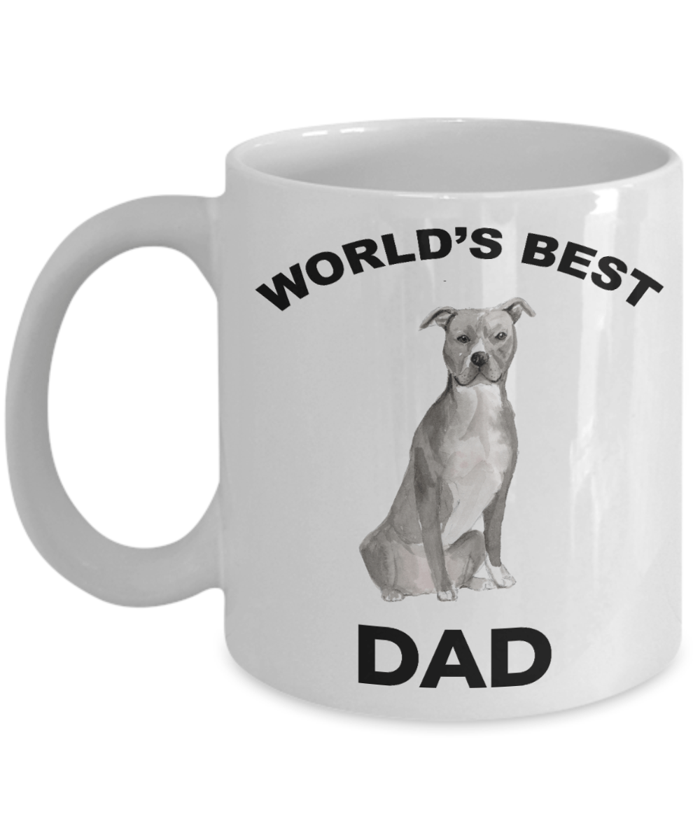 American Staffordshire Terrier Best Dog Dad Coffee Mug