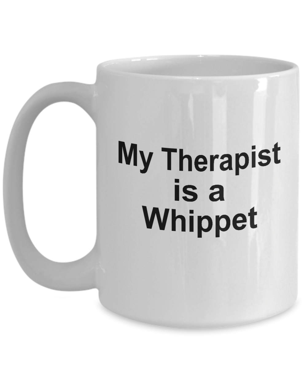 Whippet Dog Therapist Coffee Mug