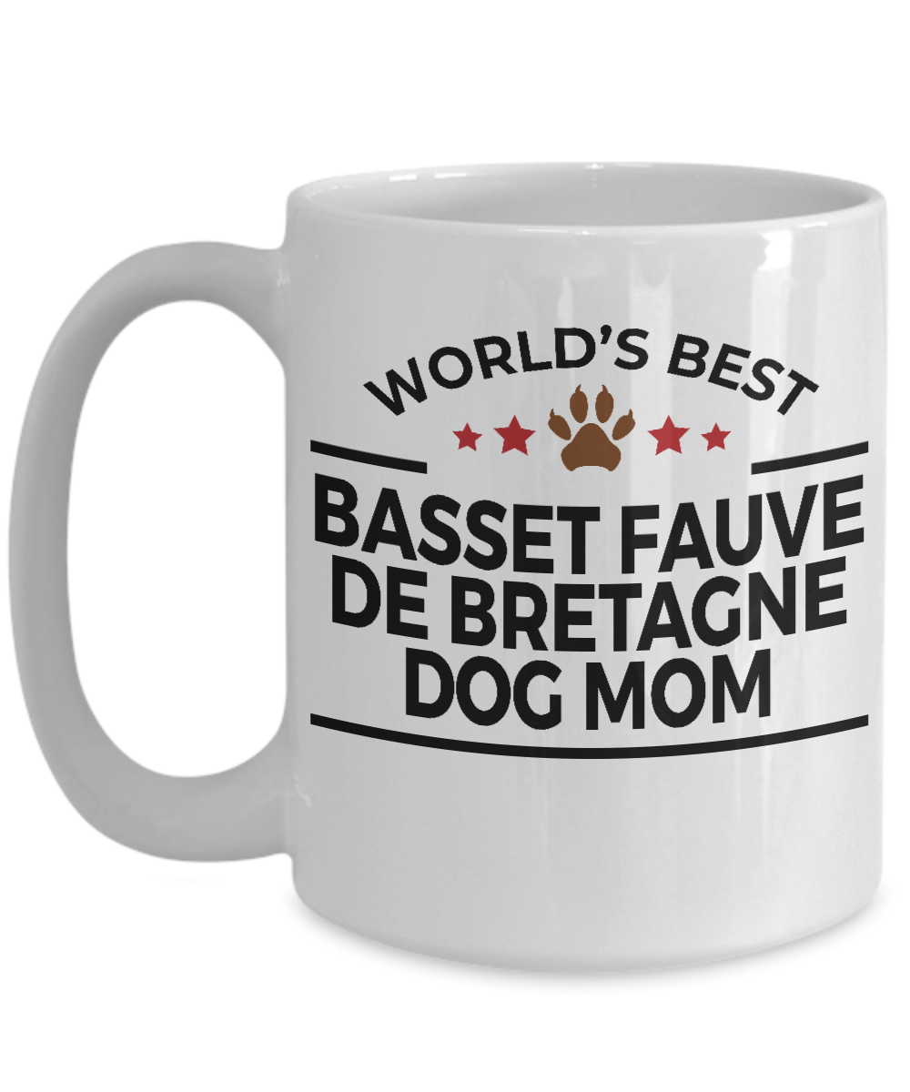 Basset Fauve de Bretagne Dog Mom Coffee Mug