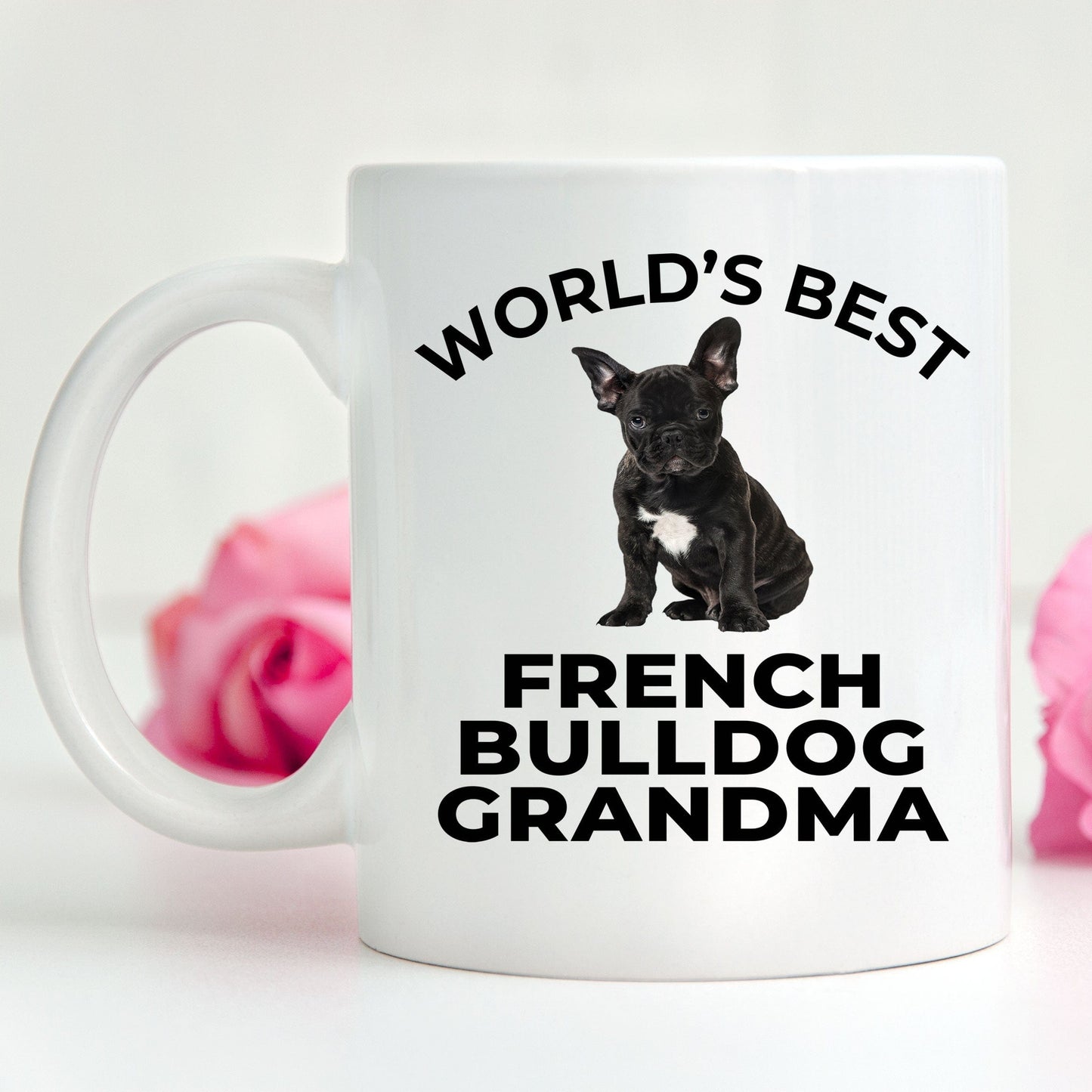 French Bulldog Grandma Puppy Dog Coffee Mug