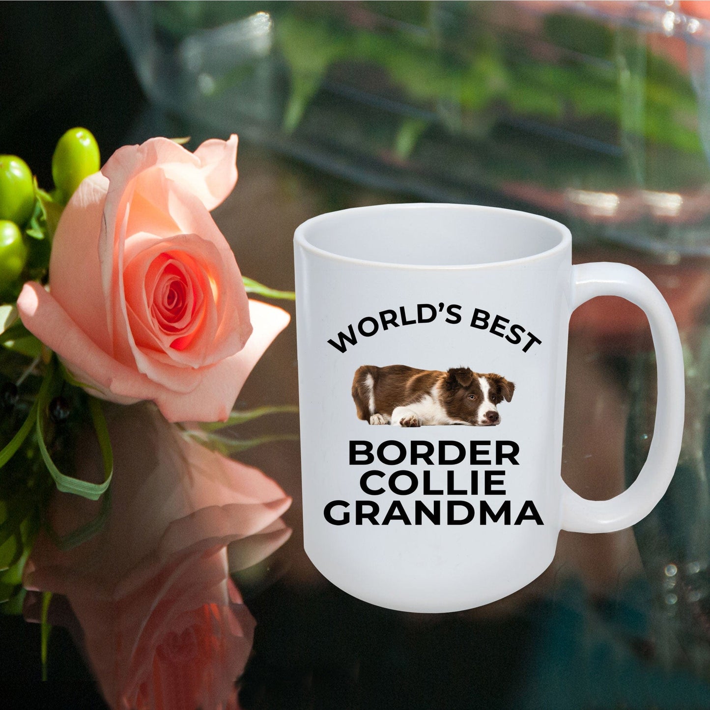 Border Collie Grandma Coffee Mug