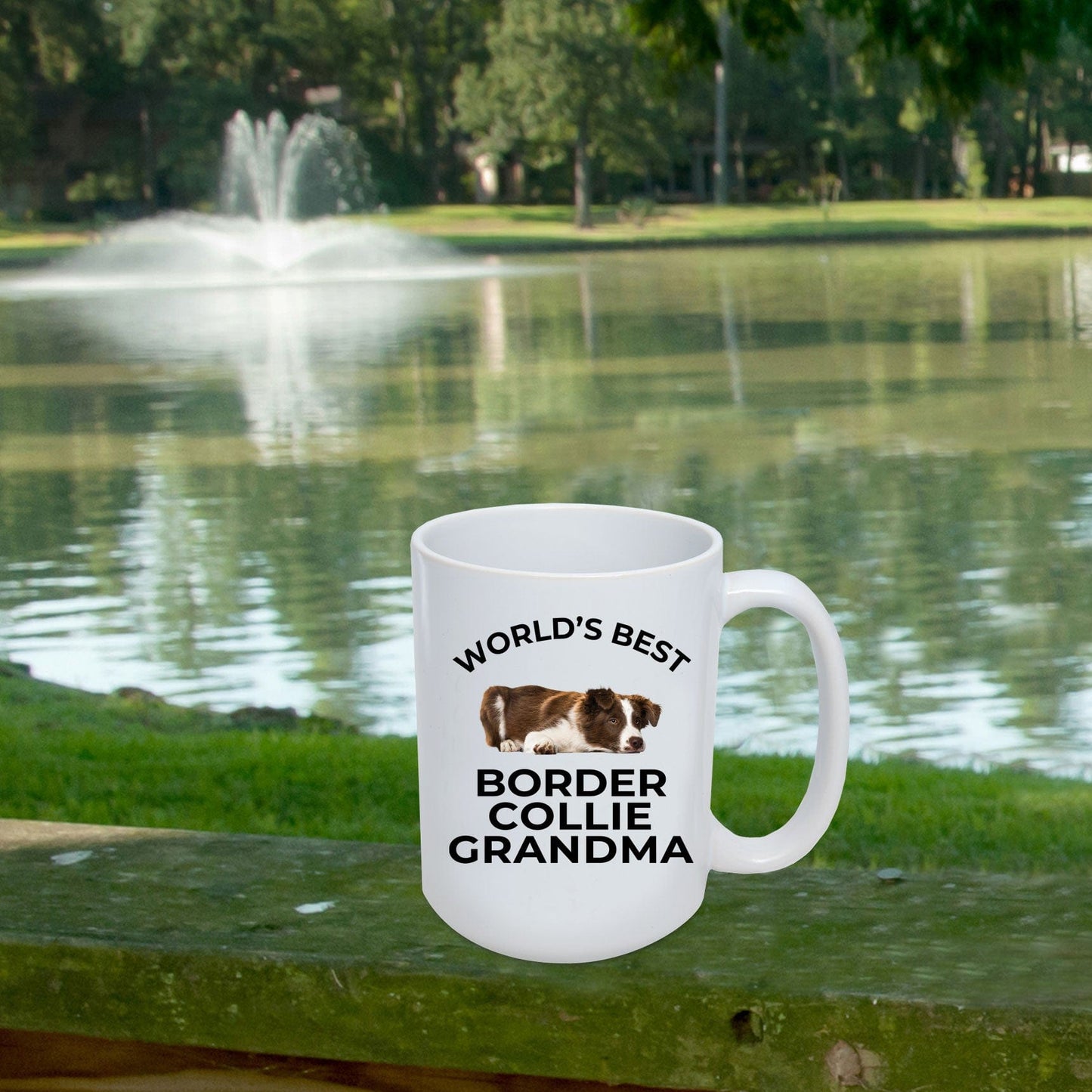 Border Collie Grandma Coffee Mug