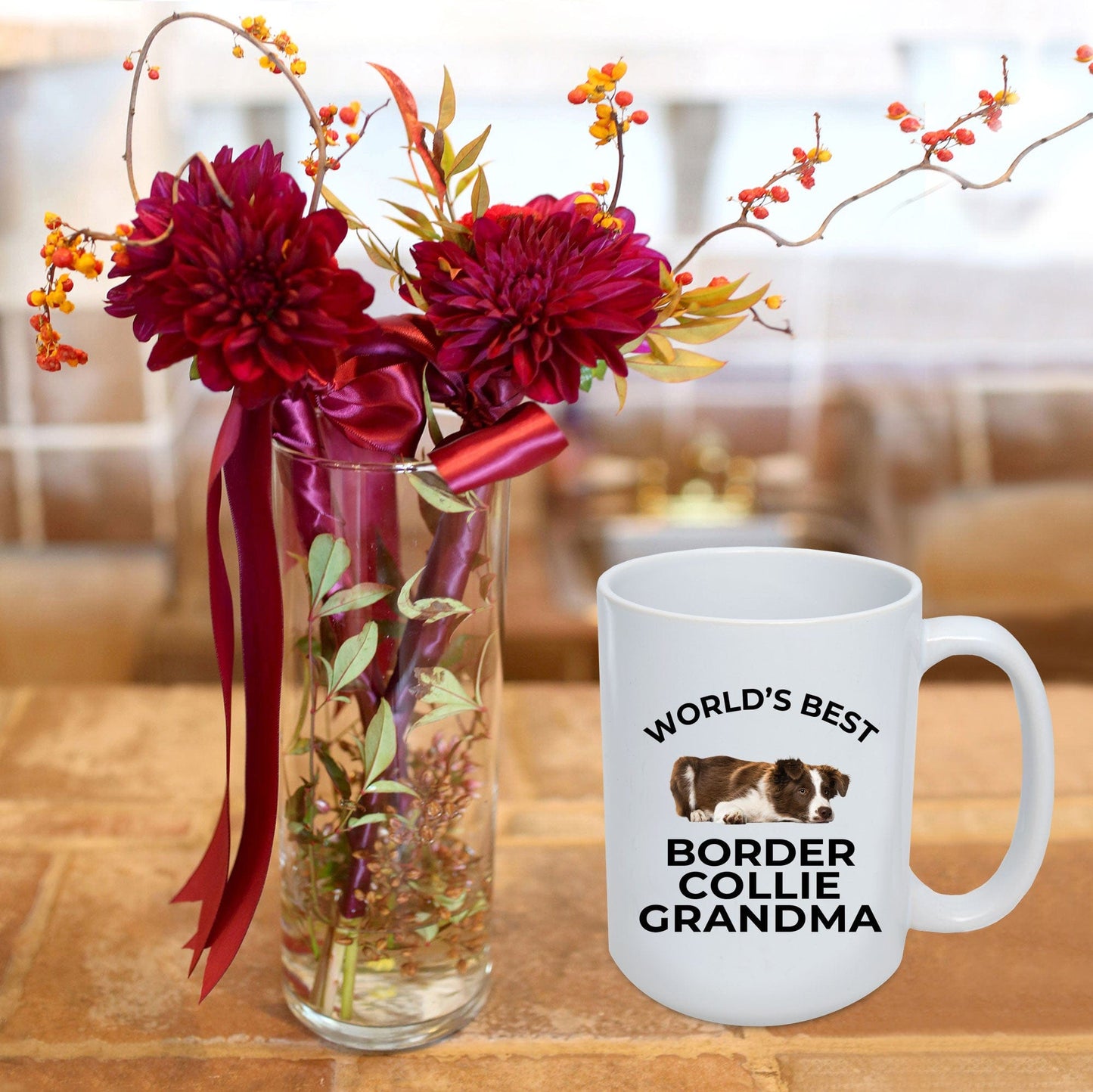 Border Collie Grandma Coffee Mug