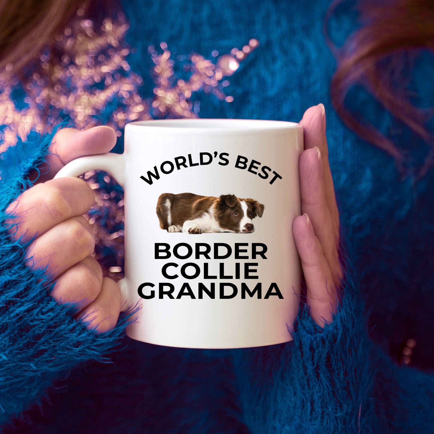 Border Collie Grandma Coffee Mug