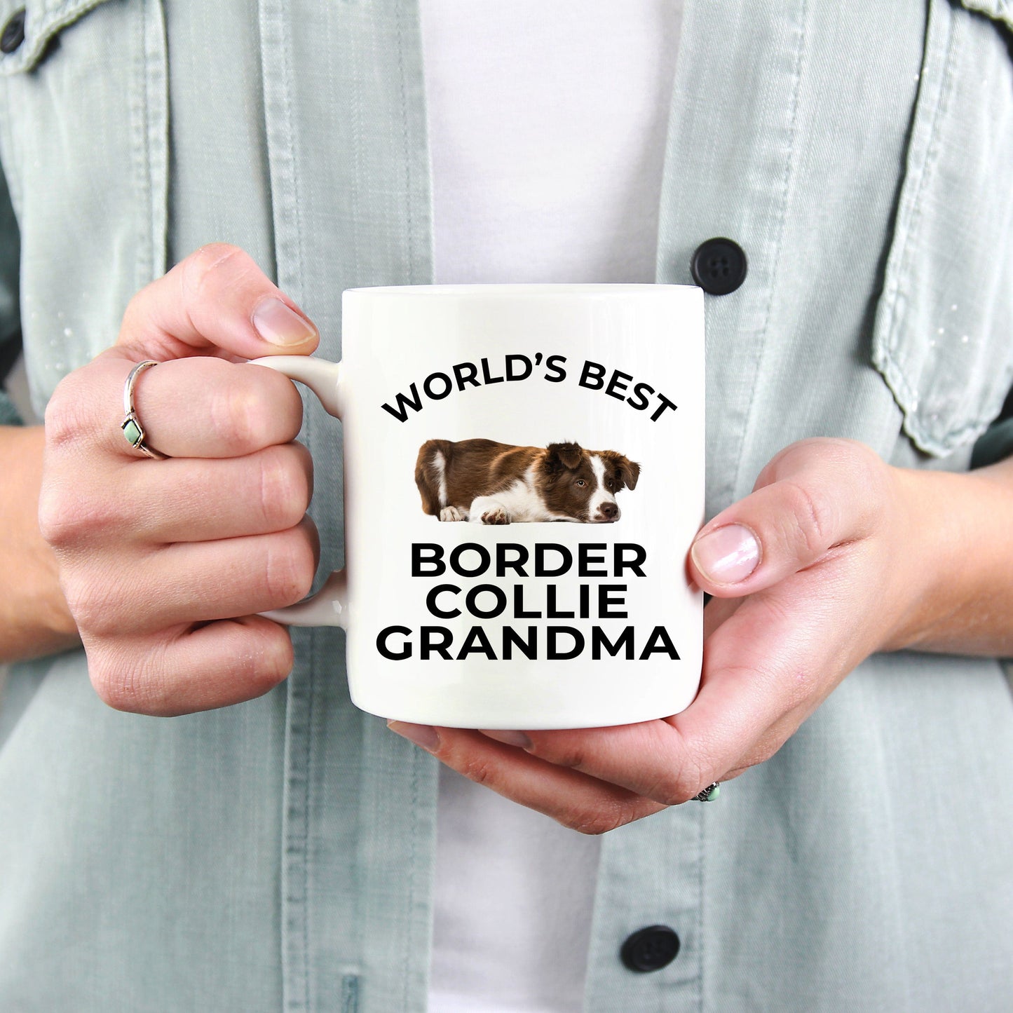 Border Collie Grandma Coffee Mug