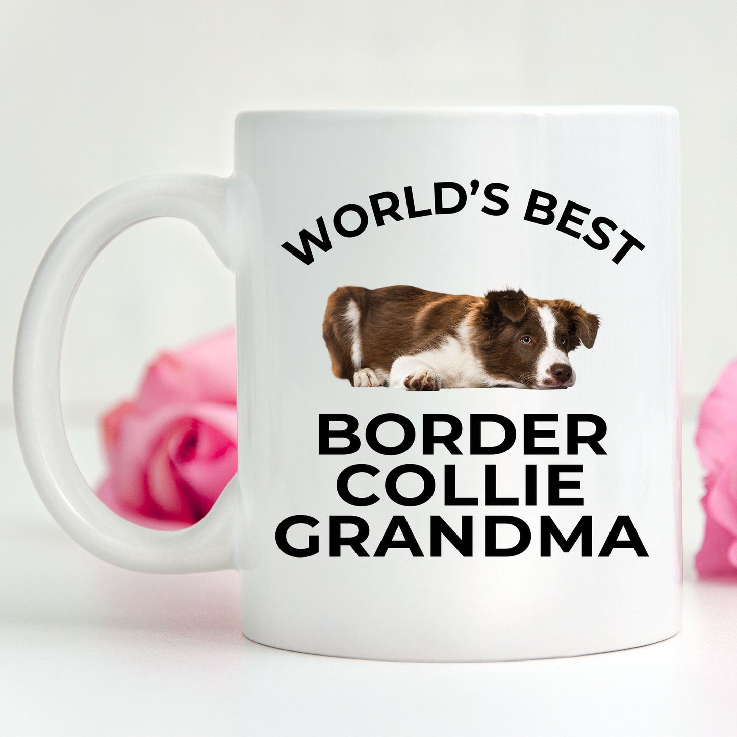 Border Collie Grandma Coffee Mug