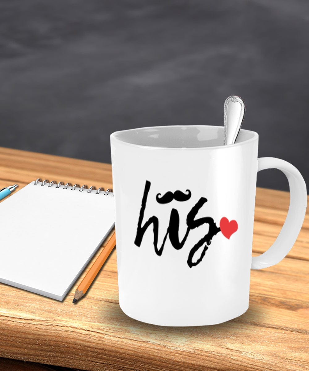 His Ceramic Coffeed Mug