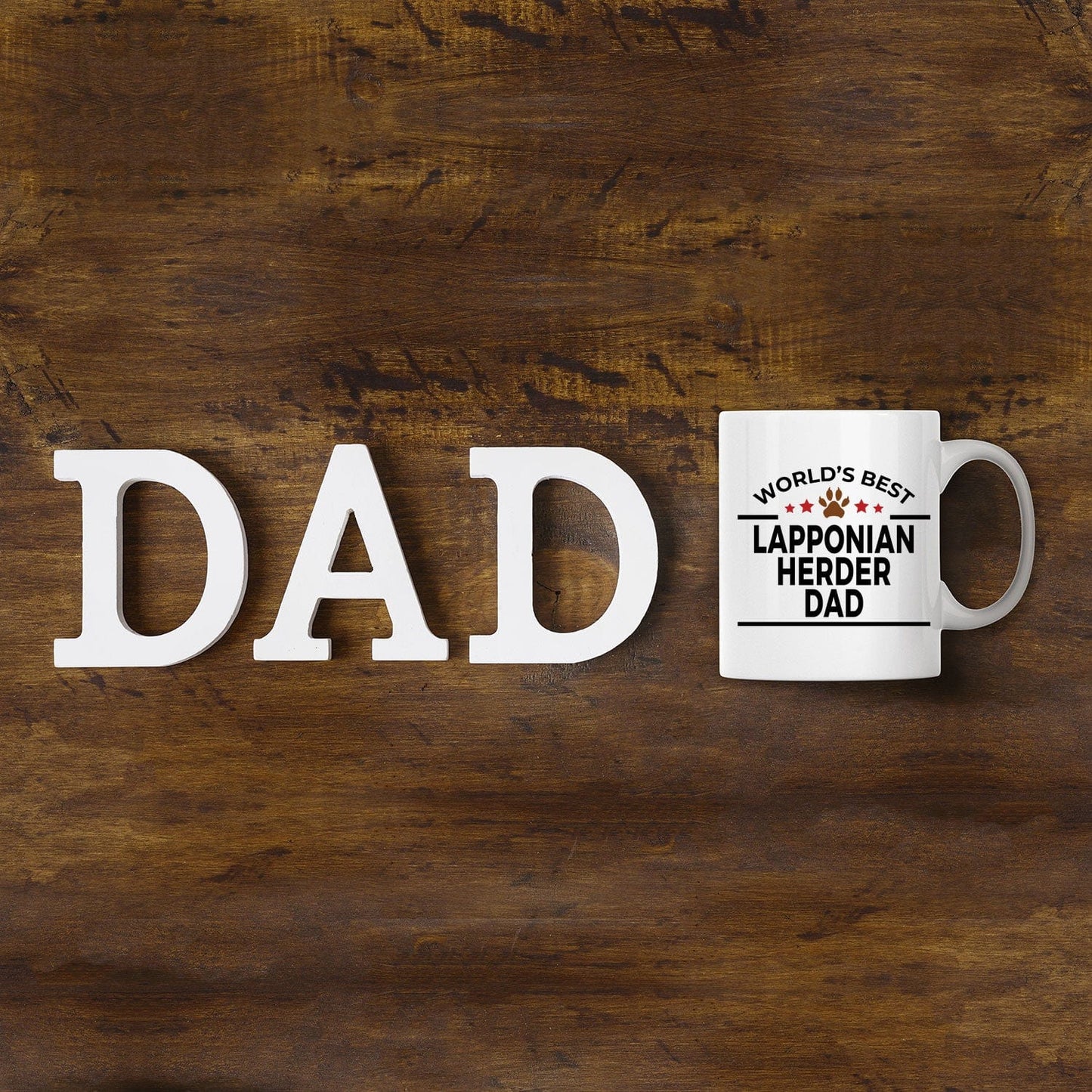 Lapponian Herder Dog Dad Coffee Mug