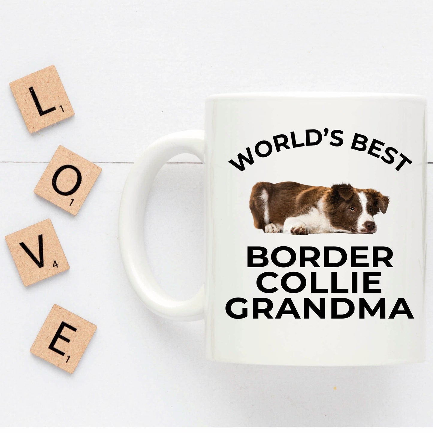 Border Collie Grandma Coffee Mug