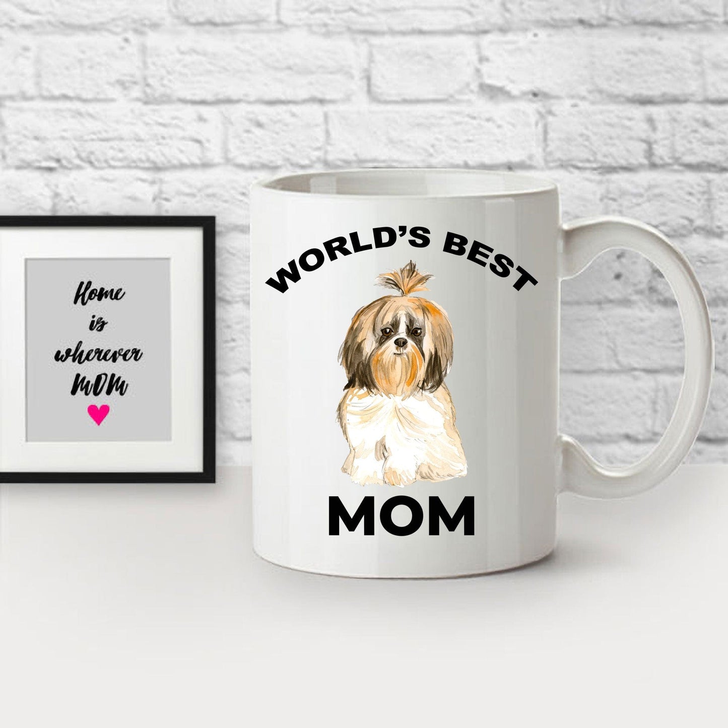 Shih Tzu Best Dog Mom Coffee Mug