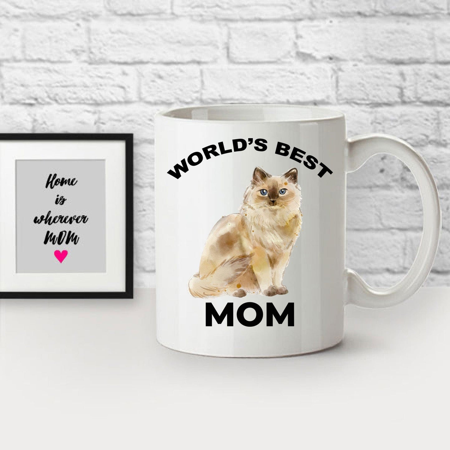 Ragdoll Cat Mom Coffee Mug