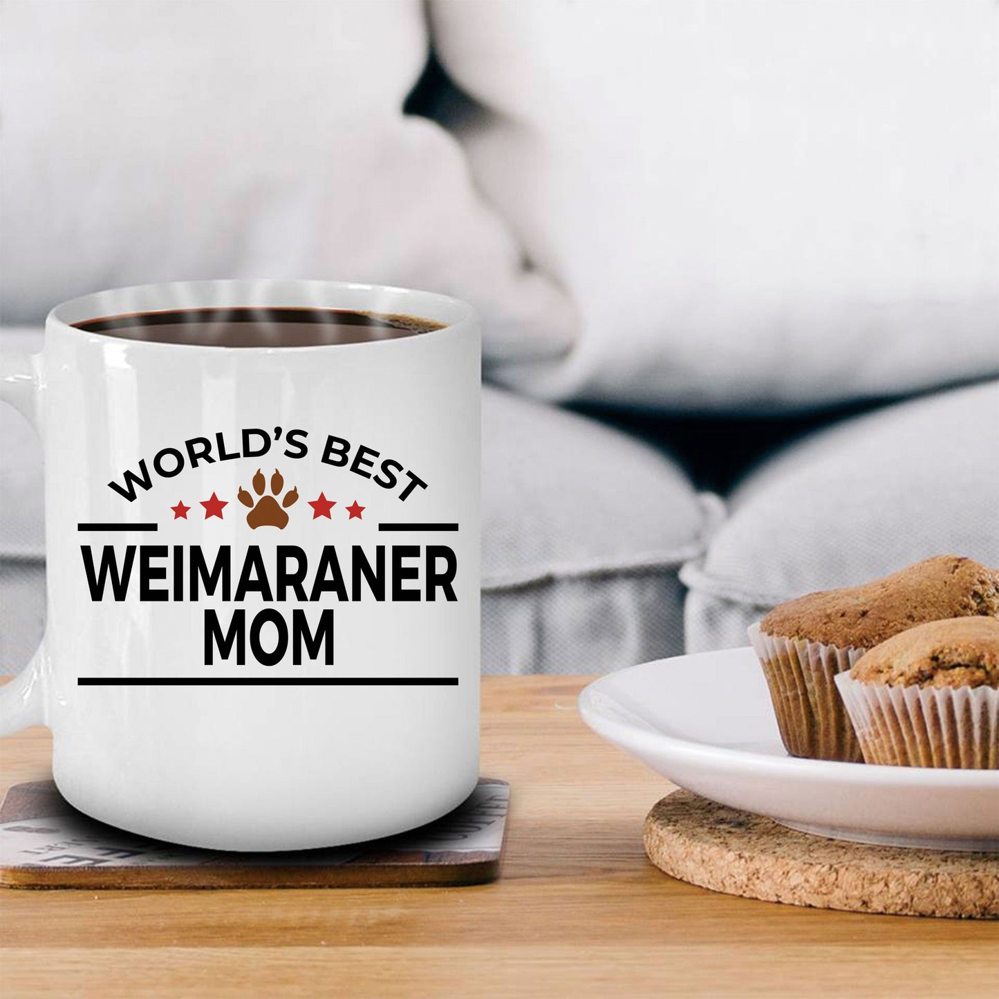 Weimaraner Dog Mom Coffee Mug