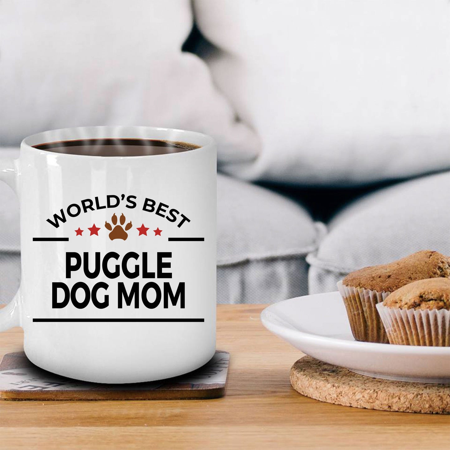 Puggle Dog Mom Coffee Mug
