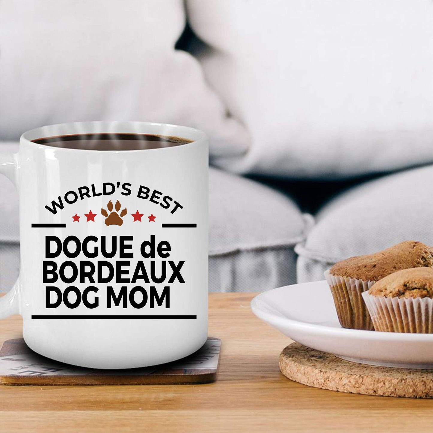 Dogue de Bordeaux Dog Mom Coffee Mug