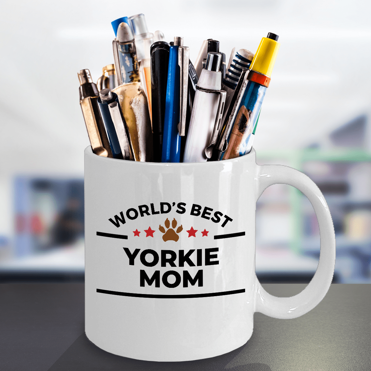 Yorkshire Terrier Mom Coffee Mug