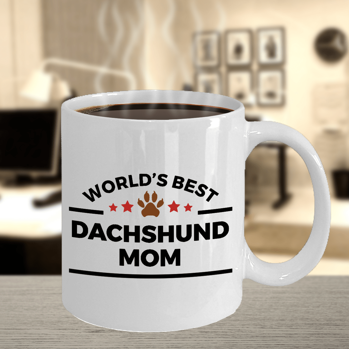 World's Best Dachshund Mom Ceramic Mug