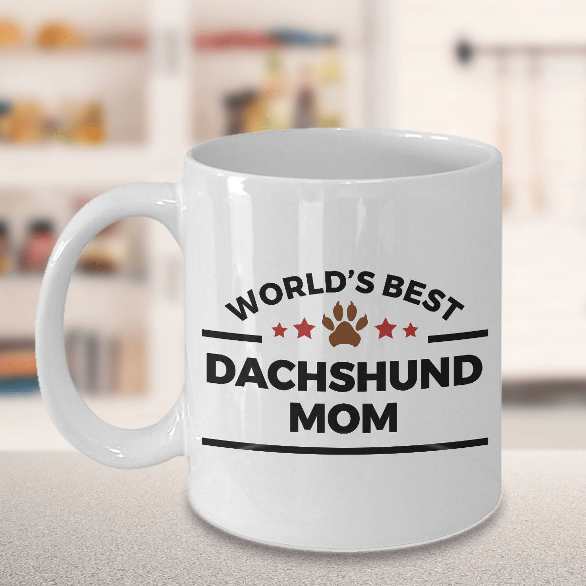 World's Best Dachshund Mom Ceramic Mug