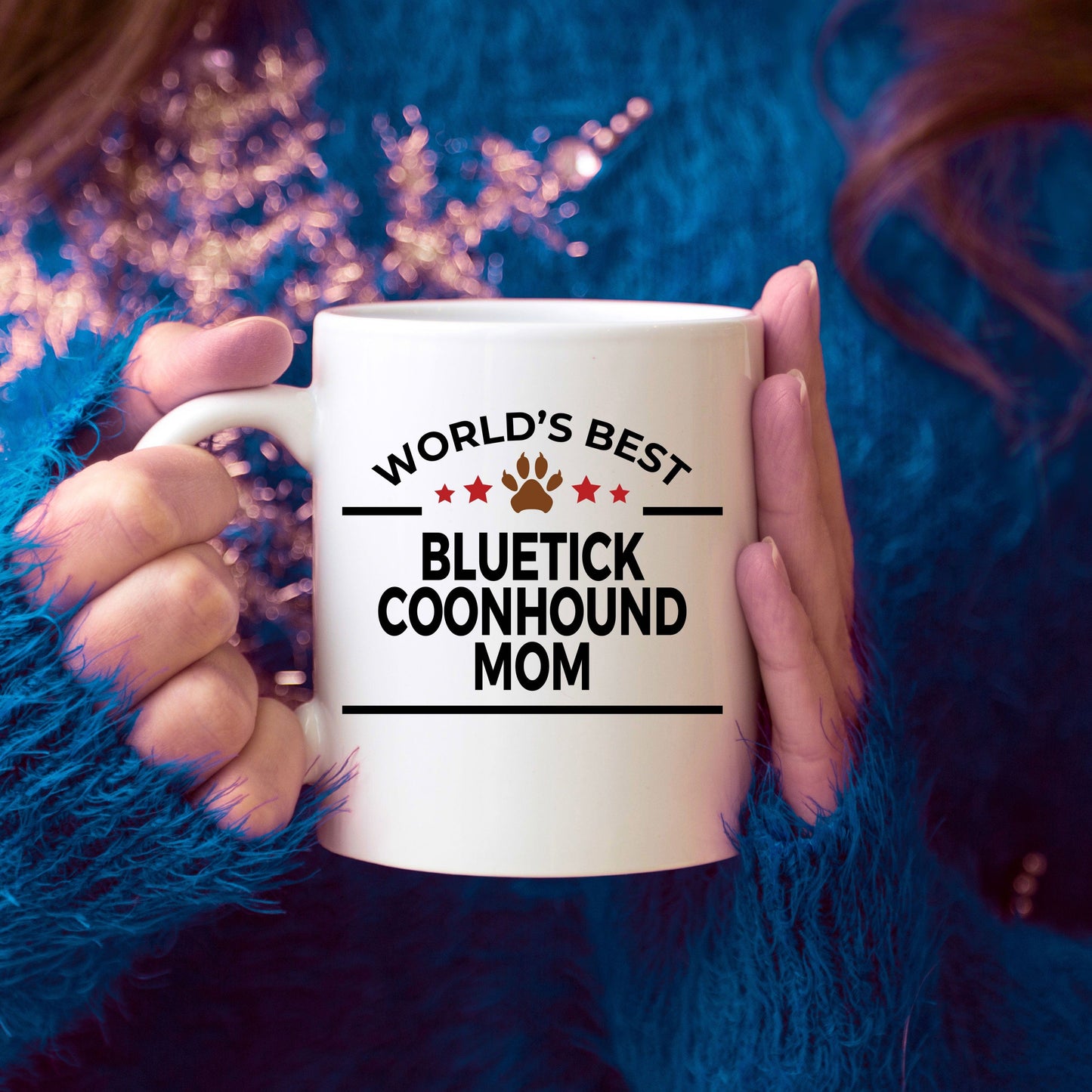 Bluetick Coonhound Dog Mom  Mug