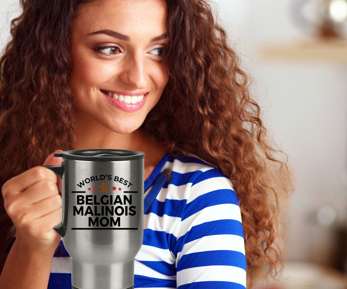 Belgian Malinois Dog Mom Travel Coffee Mug