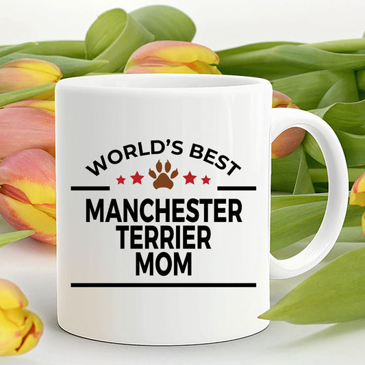 Manchester Terrier Dog Mom Coffee Mug