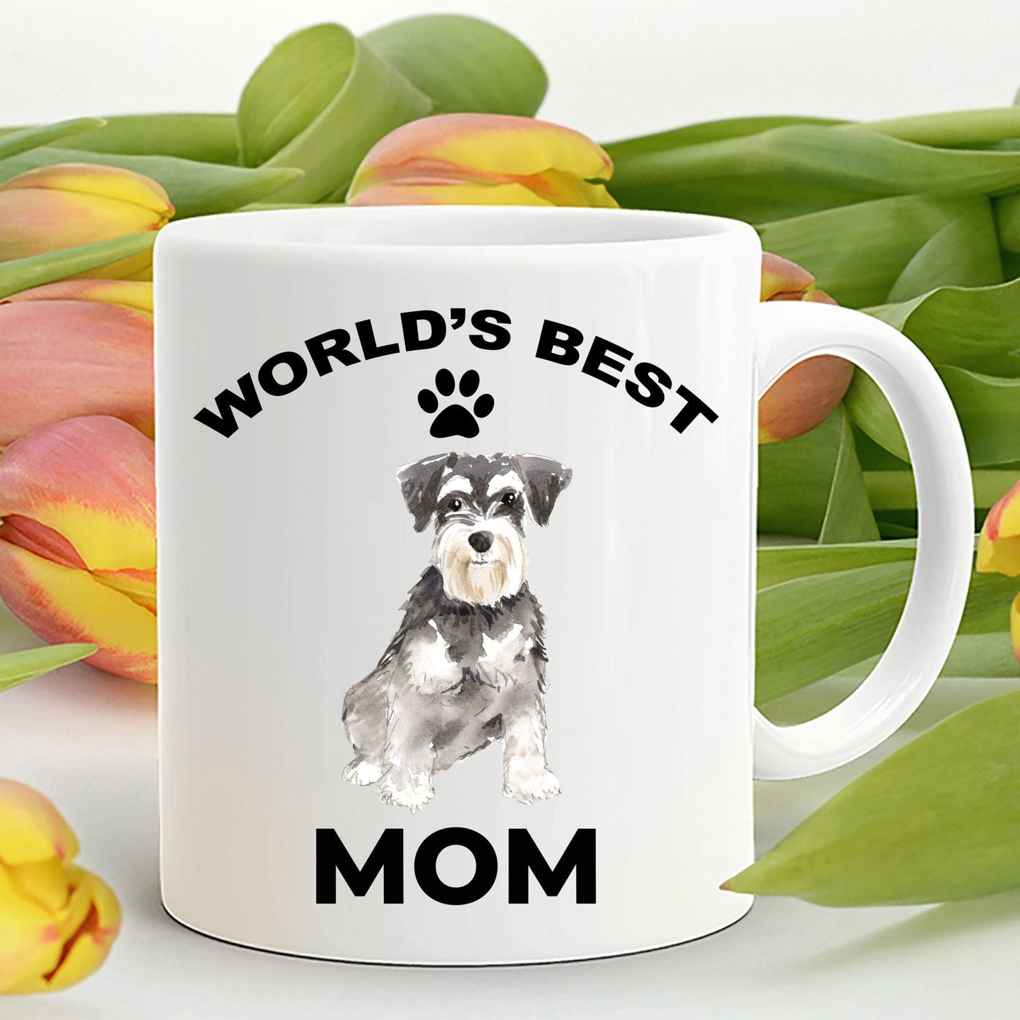 Miniature Schnauzer Best Dog Mom Coffee Mug