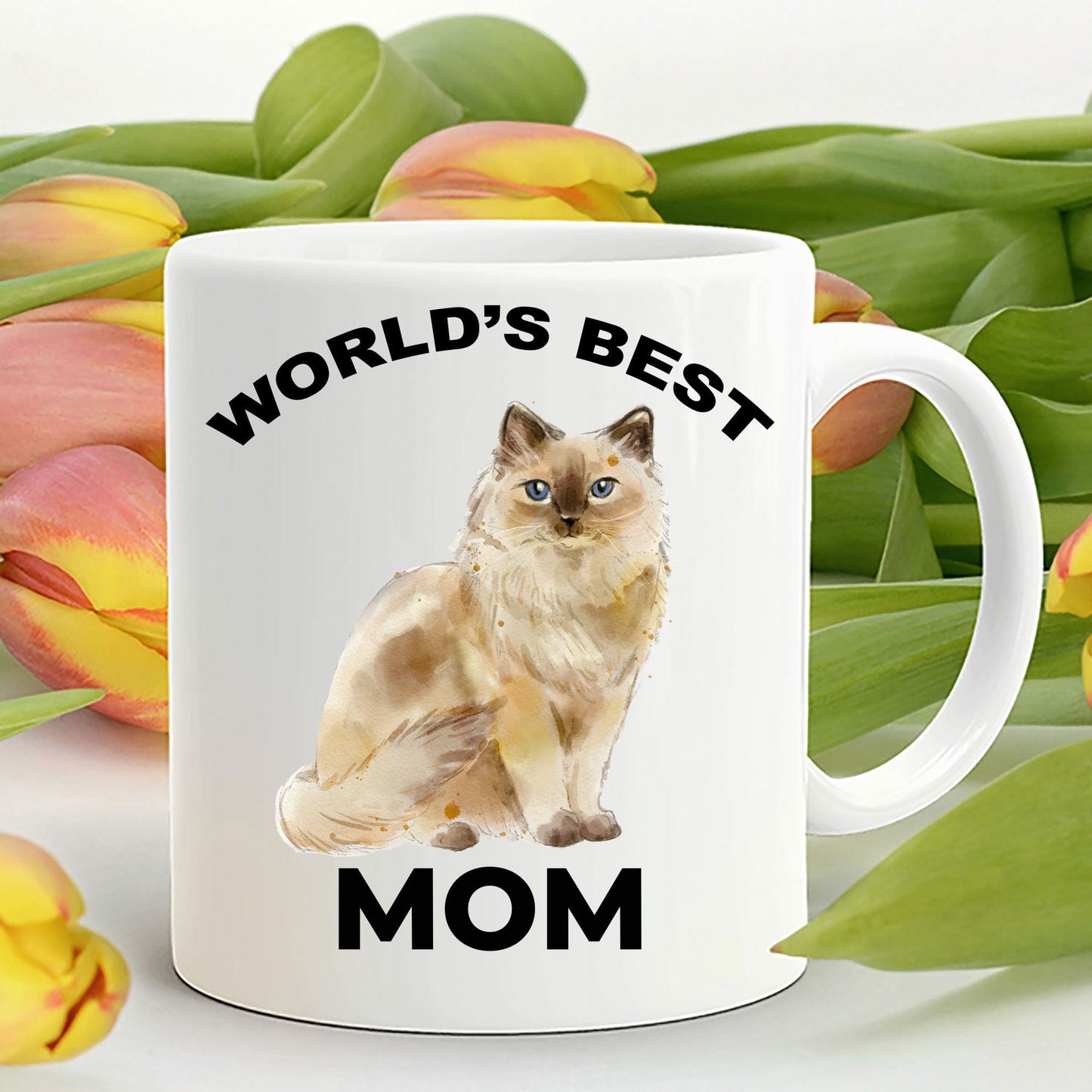 Ragdoll Cat Mom Coffee Mug