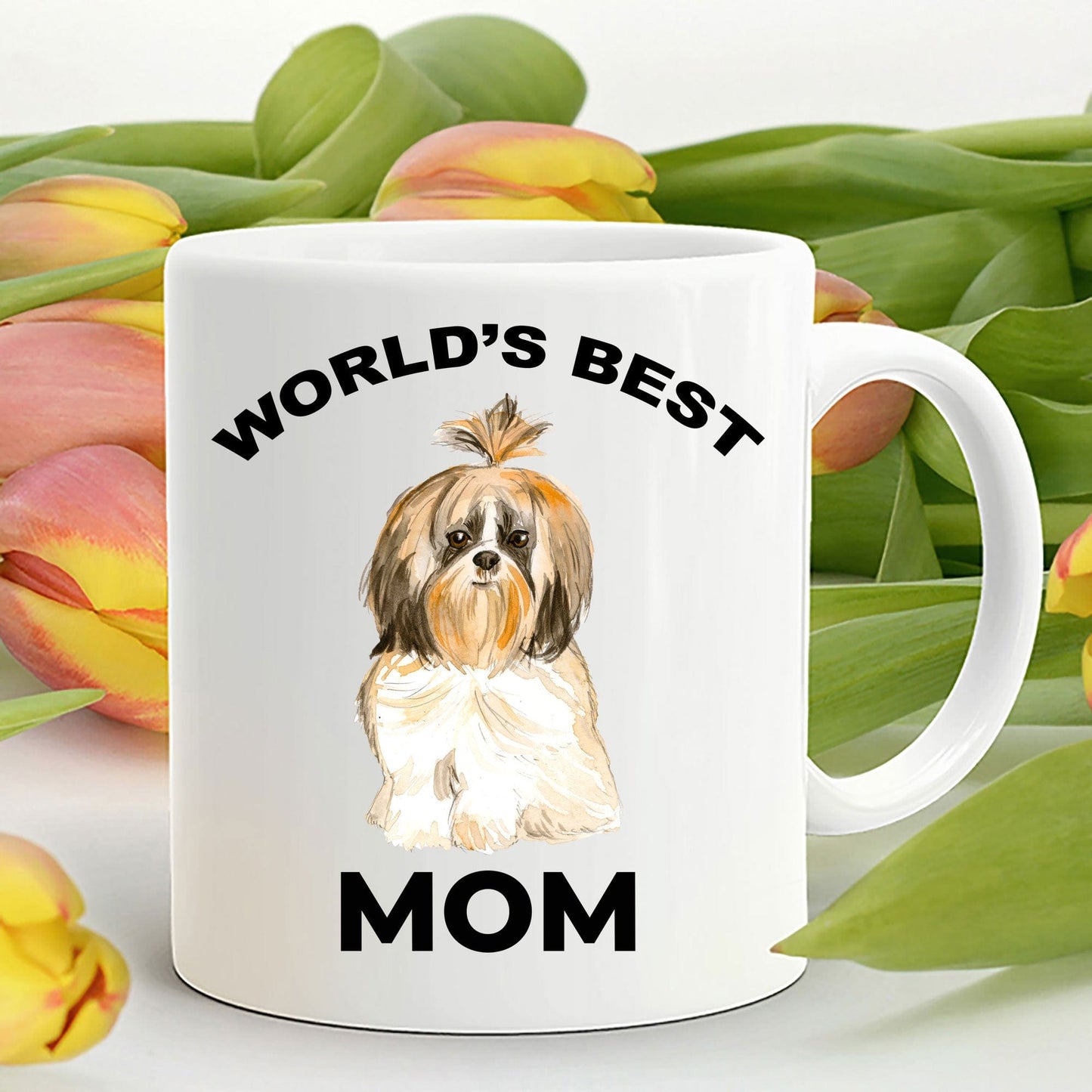 Shih Tzu Best Dog Mom Coffee Mug