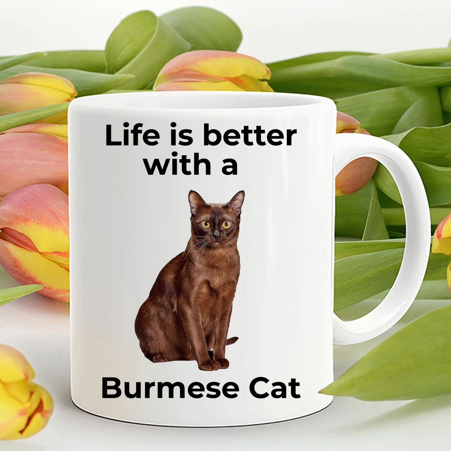 Burmese Cat Coffee Mug