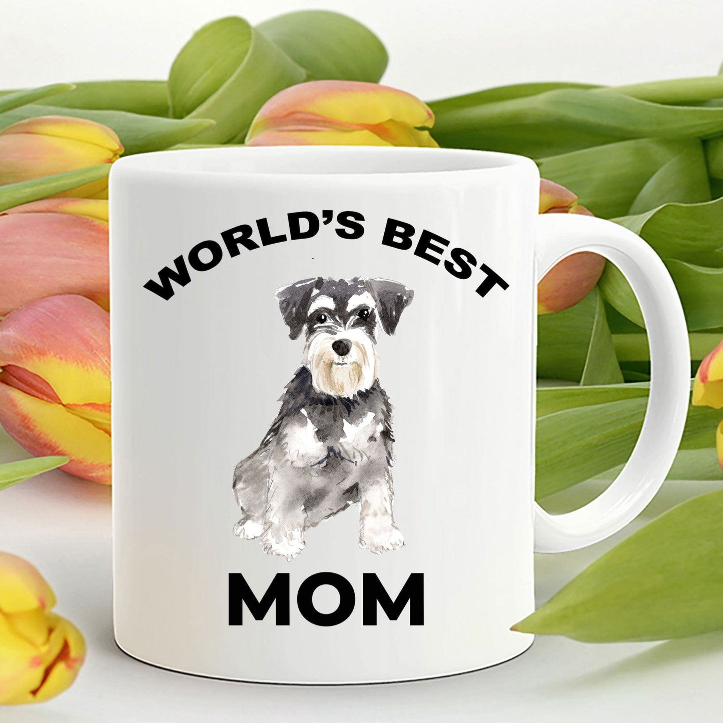 Miniature Schnauzer Best Dog Mom Coffee Mug