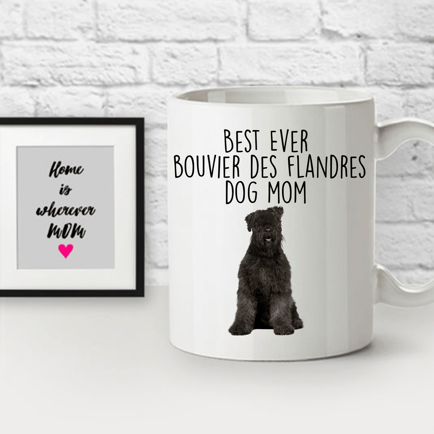 Best Ever Bouvier des Flandres Dog Mom Ceramic Coffee Mug