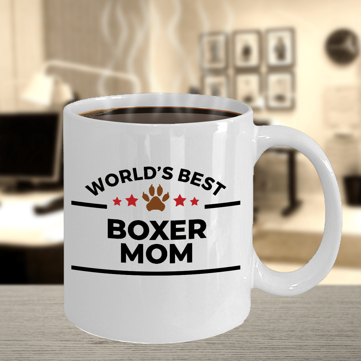 Boxer Mom Ceramic Mug