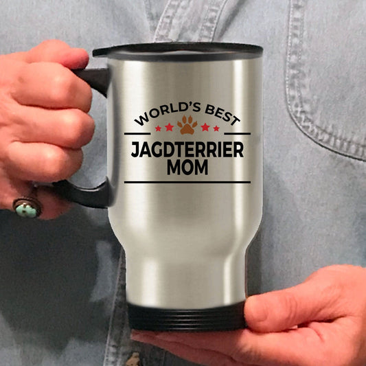 Jagdterrier Dog Mom Travel Mug