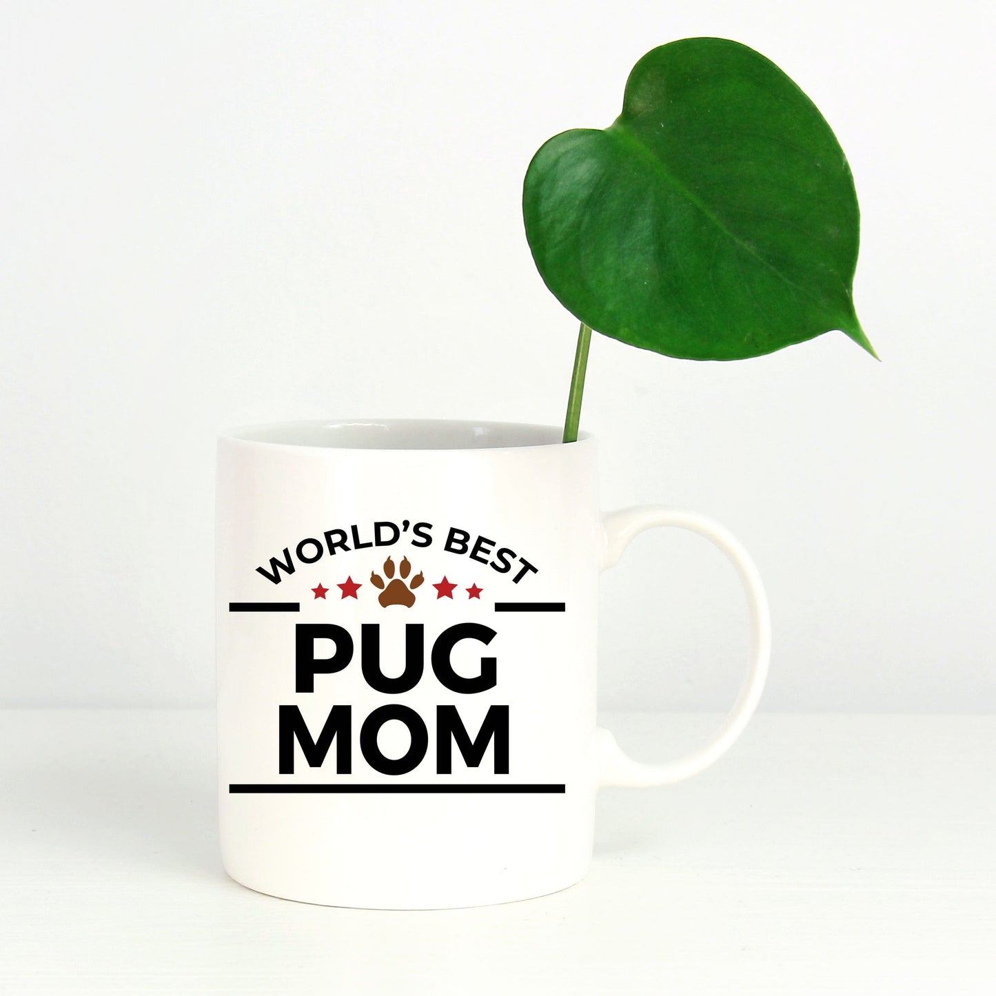 Pug Dog Mom Coffee Mug