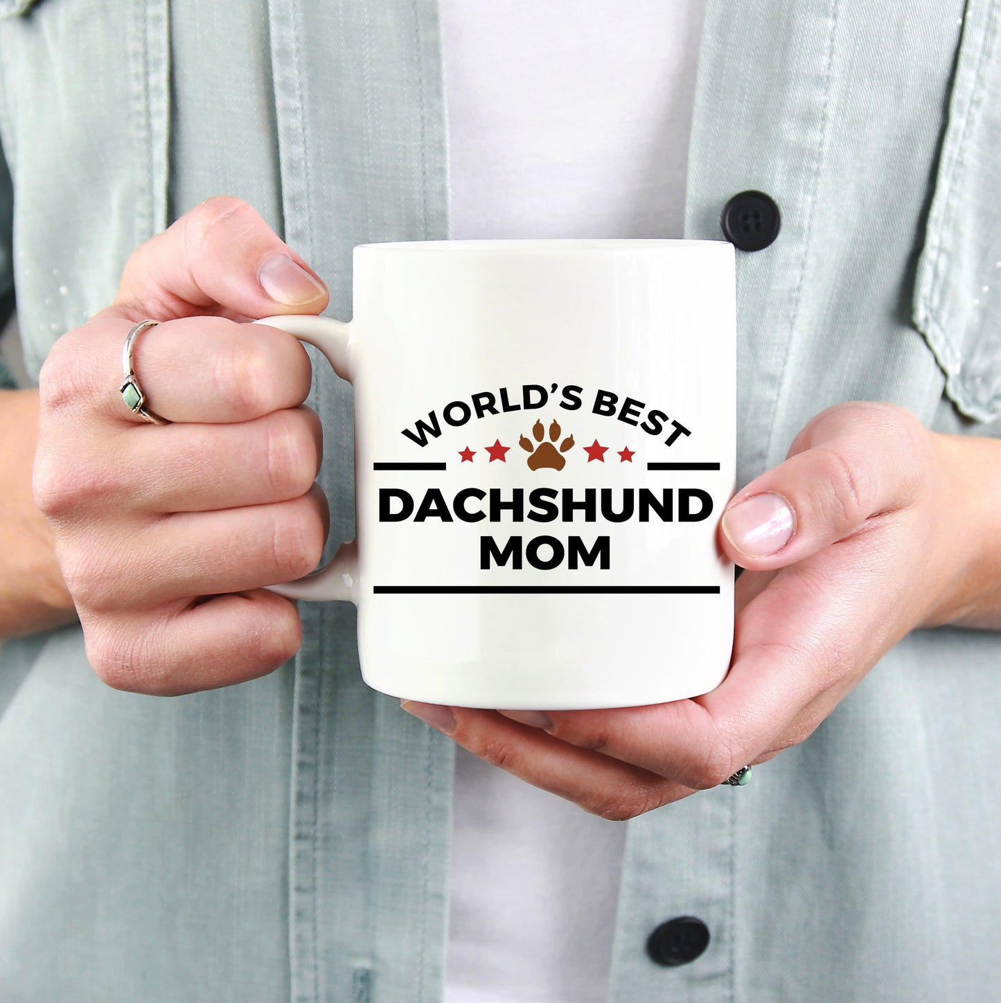 World's Best Dachshund Mom Ceramic Mug