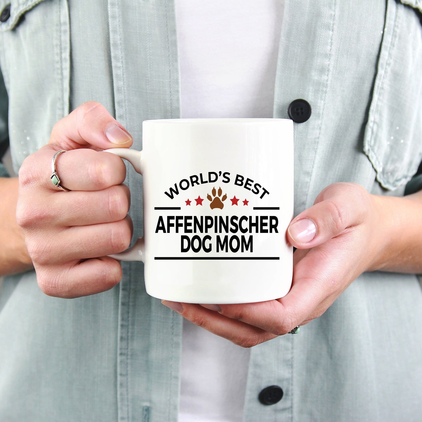 Affenpinscher Dog Mom Coffee Mug