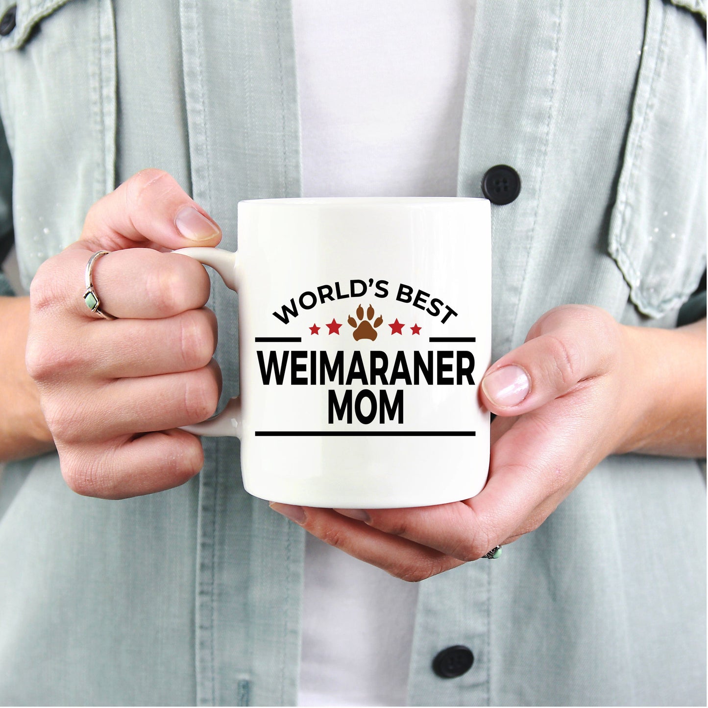 Weimaraner Dog Mom Coffee Mug