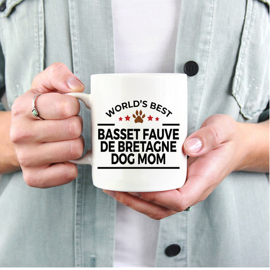Basset Fauve de Bretagne Dog Mom Coffee Mug