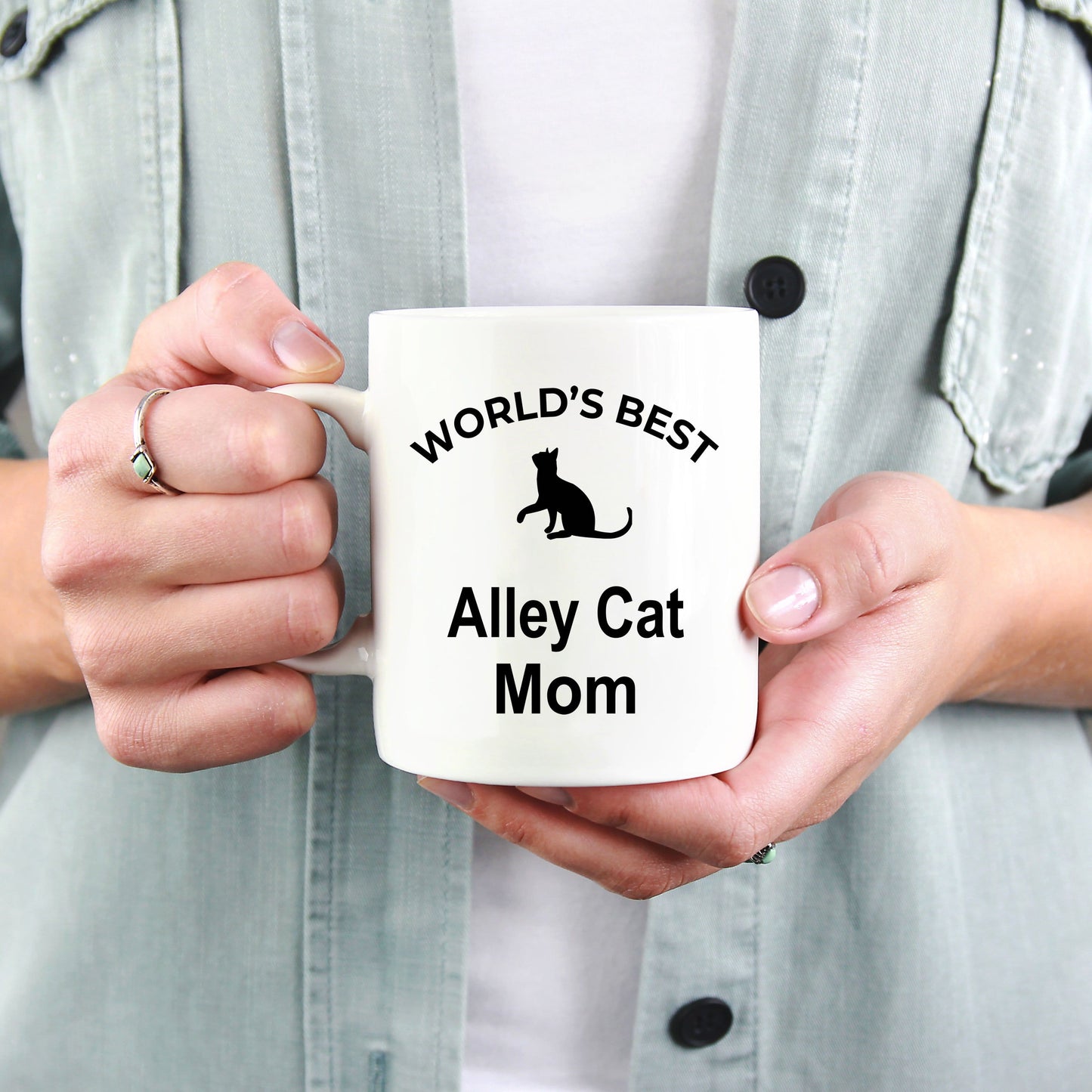 Alley Cat Mom Coffee Mug