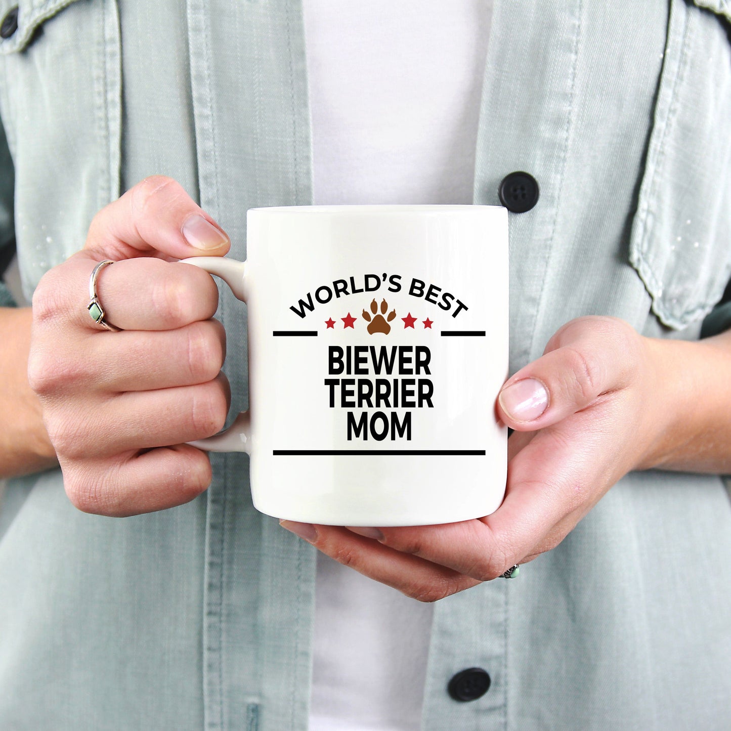 Biewer Terrier Dog Mom Coffee Mug