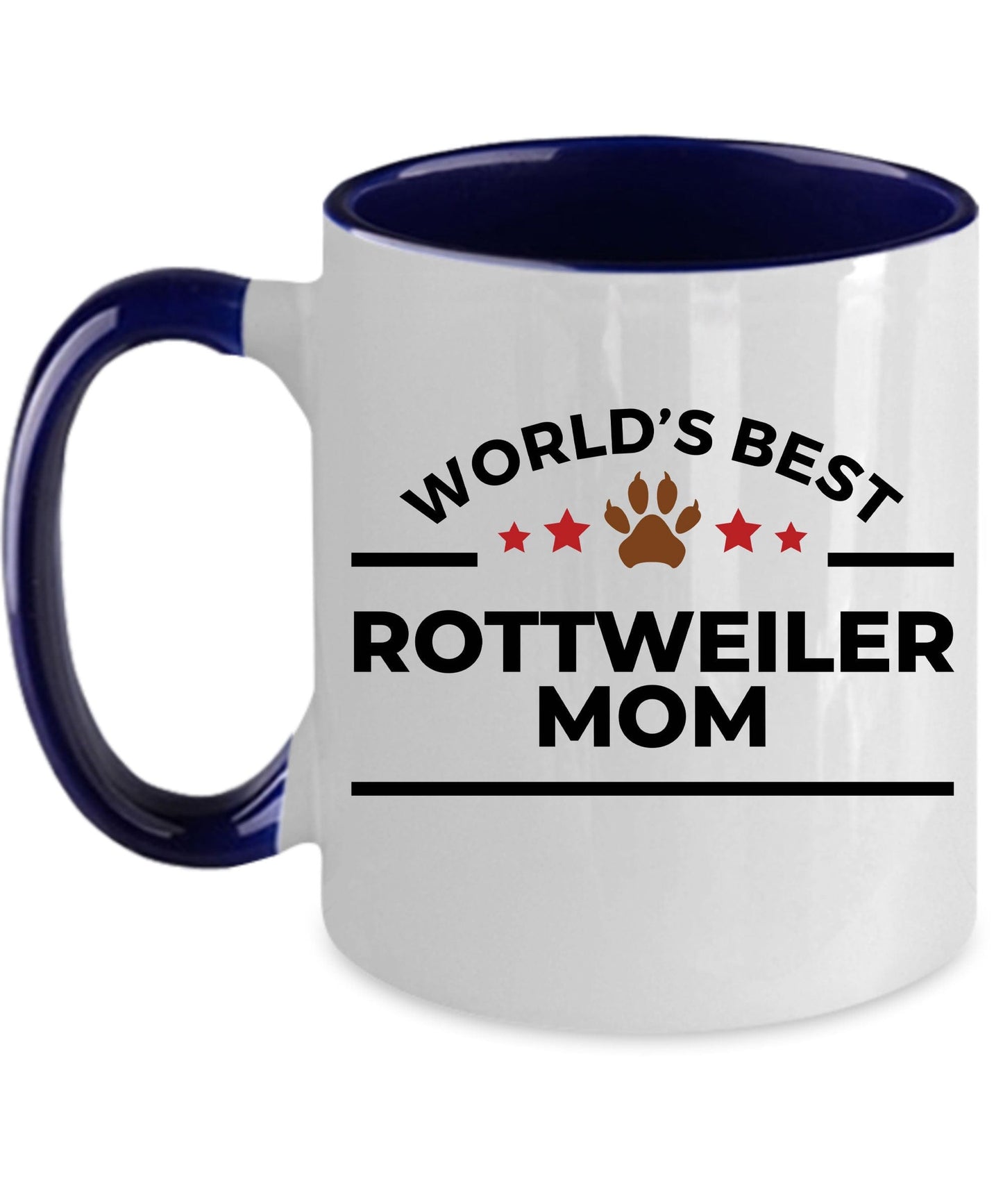 Rottweiler Best Dog Mom Ceramic Coffee Mug