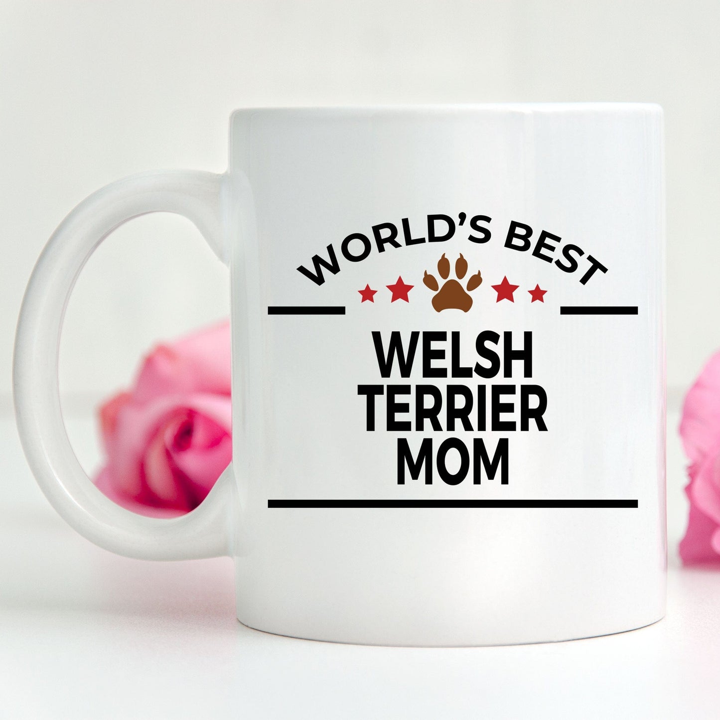 Welsh Terrier Dog Mom Coffee Mug
