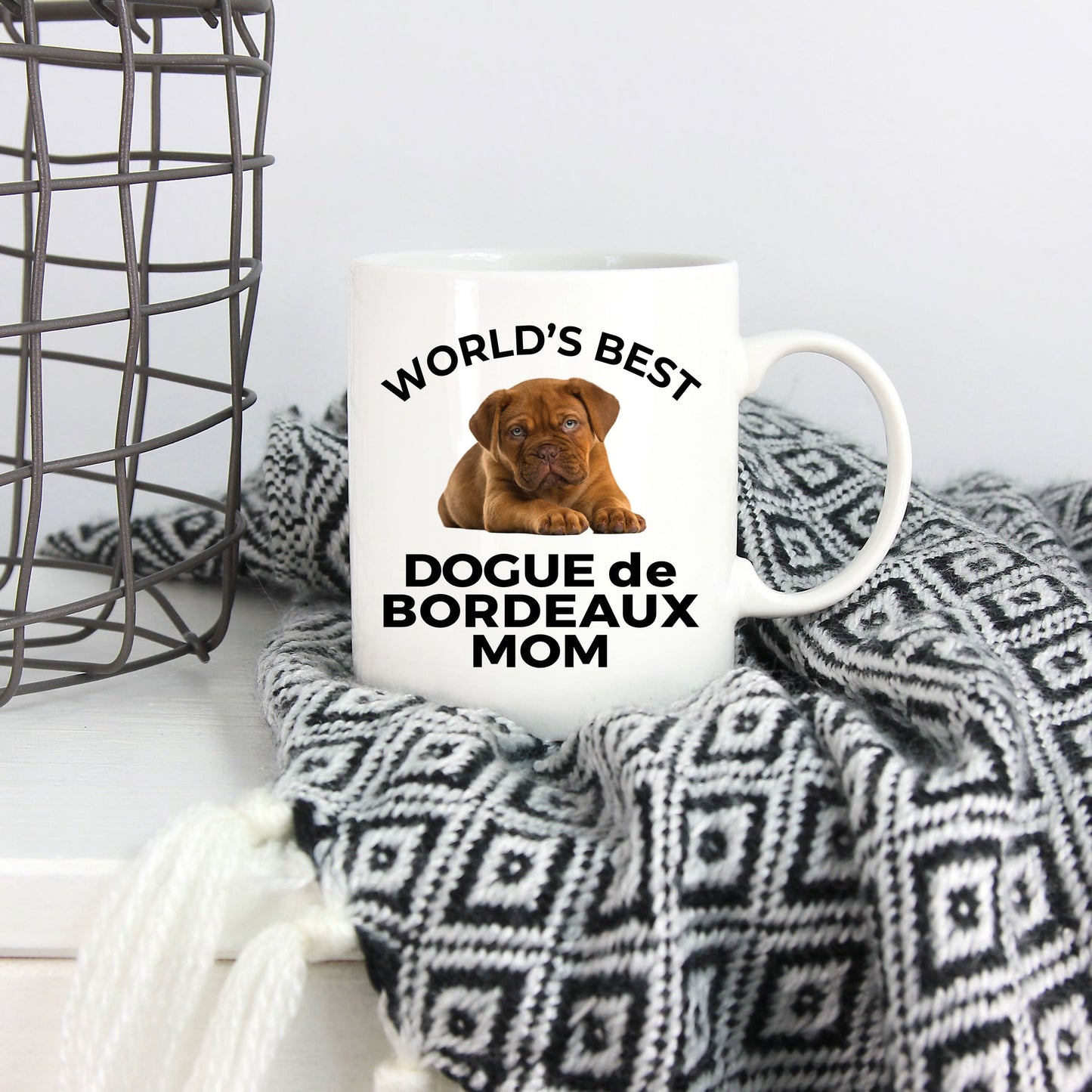 Dogue de Bordeaux Puppy Dog Mom Coffee Mug