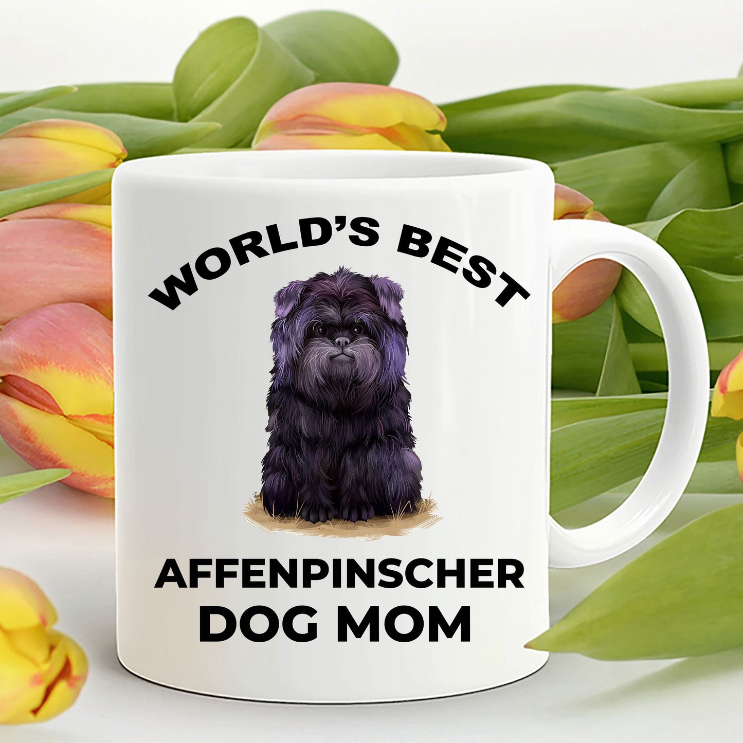 Affenpinscher Dog Best Mom Coffee Mug